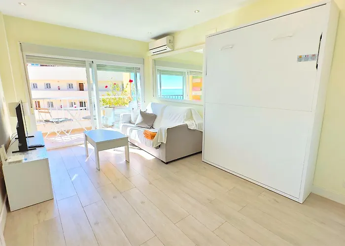 شقة Great Beachfront Center Neptuno Building Ninth Floor ماربيا